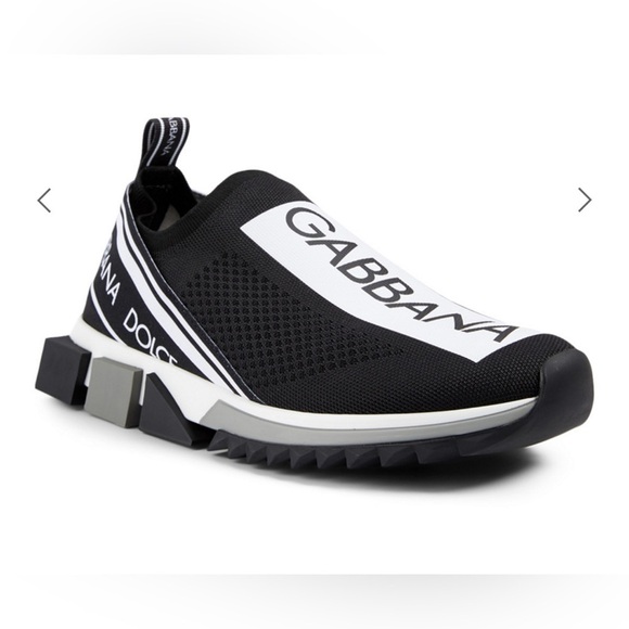 Dolce & Gabbana Other - Dolce & Gabbana Sorrento Stretch Mesh Sneakers With Logo